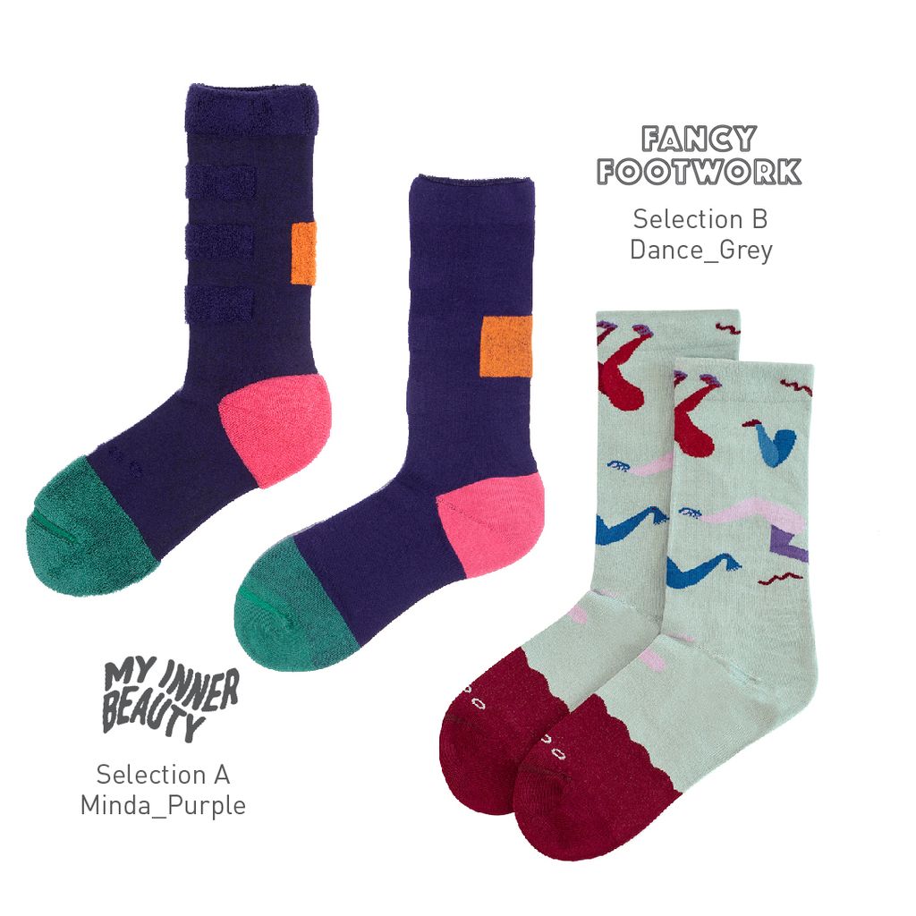 socks_goodpairsocks_2-in-1-special-gift-box_my-inner-beauty_minda_purple_fancy-footwork_dance_grey.jpg