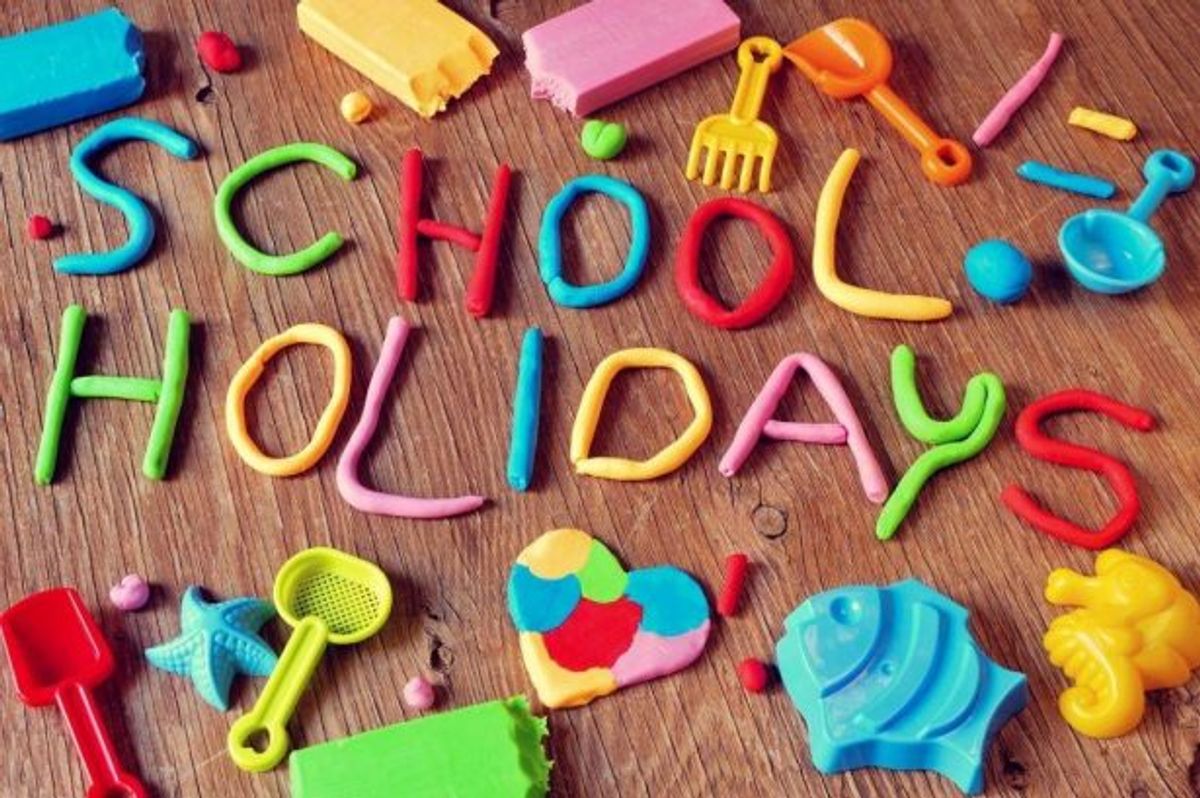 School holidays the best time for parents and children to have bonding together!