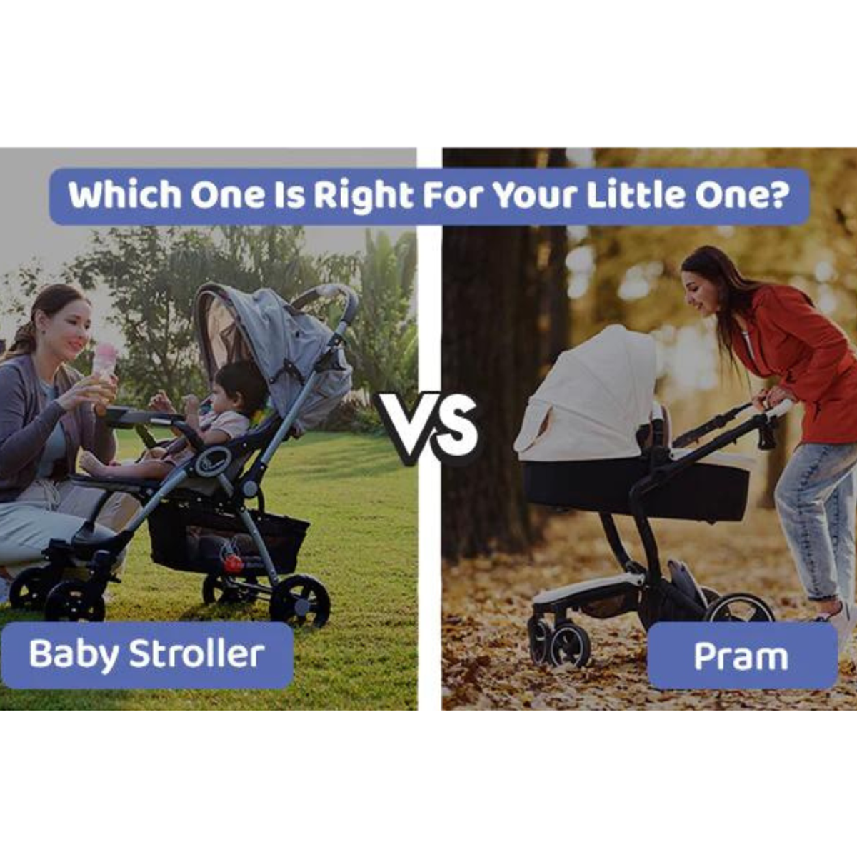 Pram vs Stroller