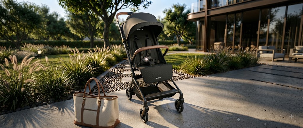 Quinton Carbon Plus lightweight travel stroller