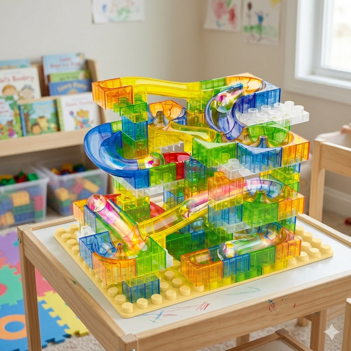 Track Maze Toy Brick