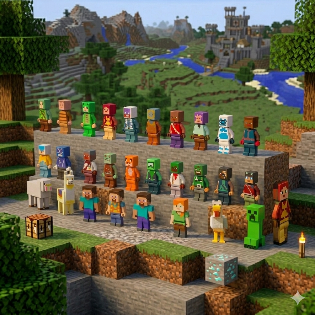 Minecraft My World 20pcs Character