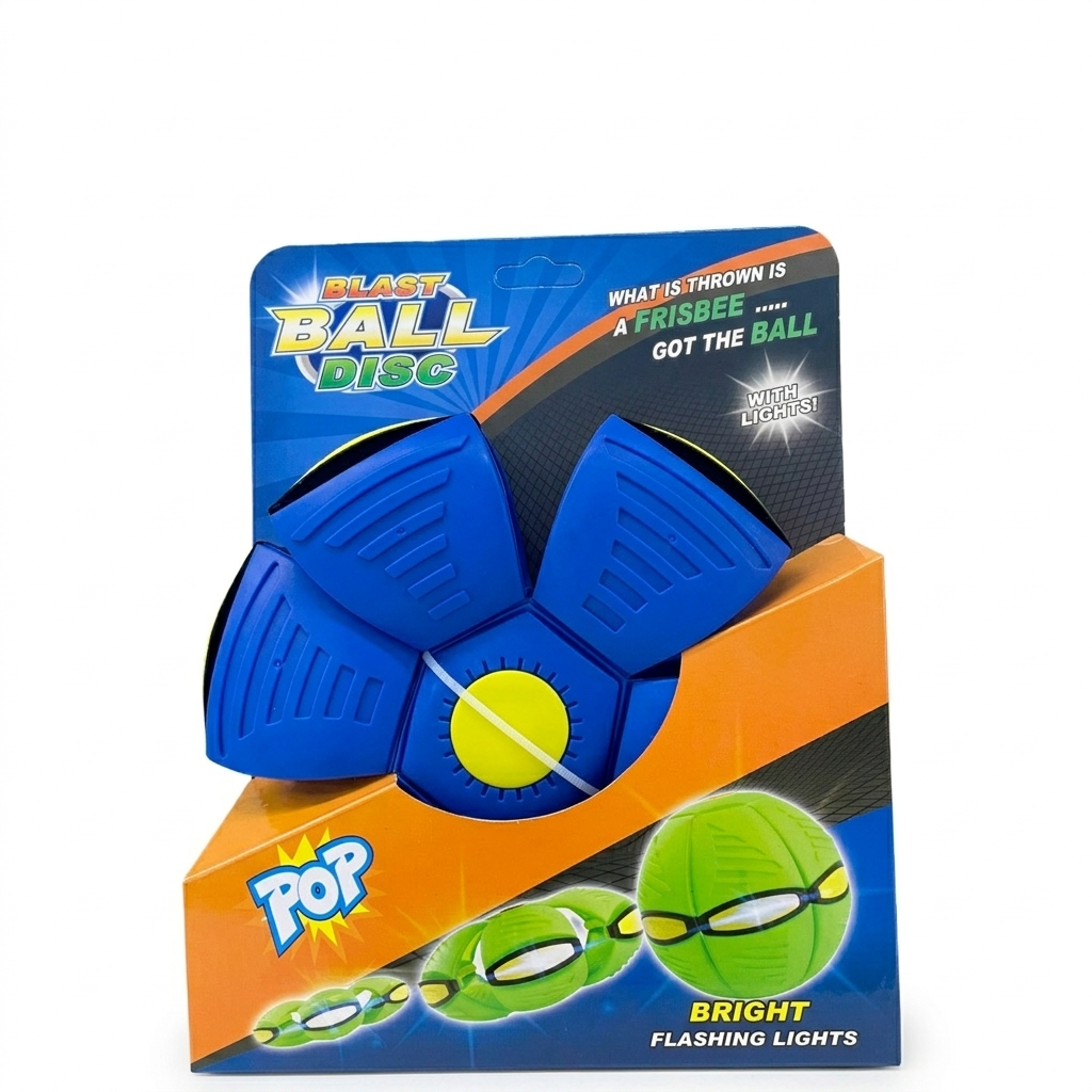 Blast Ball Disc Bright Flashing Lights