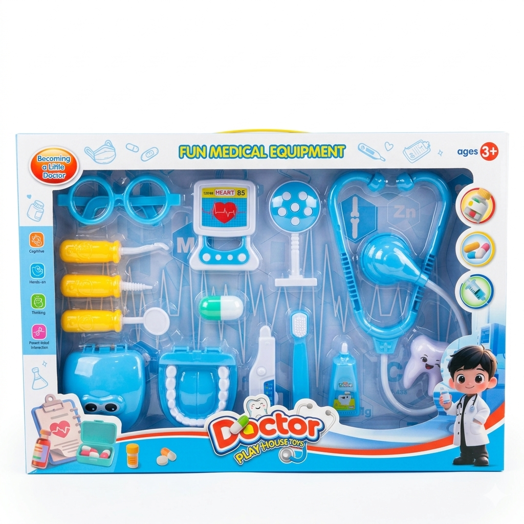 Doctor Play House Toys Fun Medical Equipment