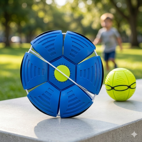 Blast Ball Disc Bright Flashing Lights