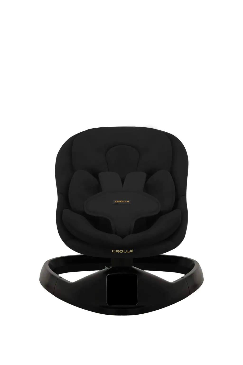 CrollaBaby-WBG-Comfeo-Midnight-Black-front-with-cushion