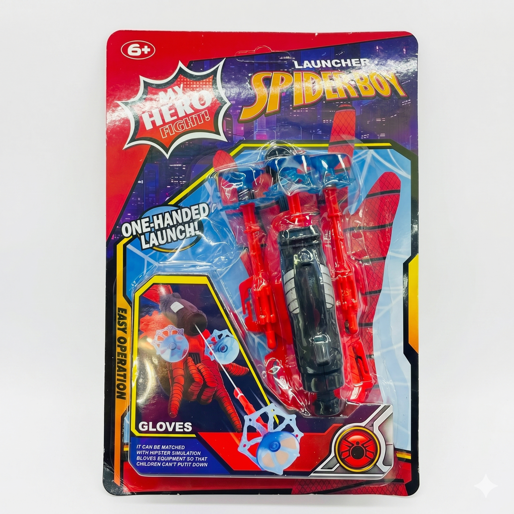 Launcher Spiderman My Hero Fight Gloves