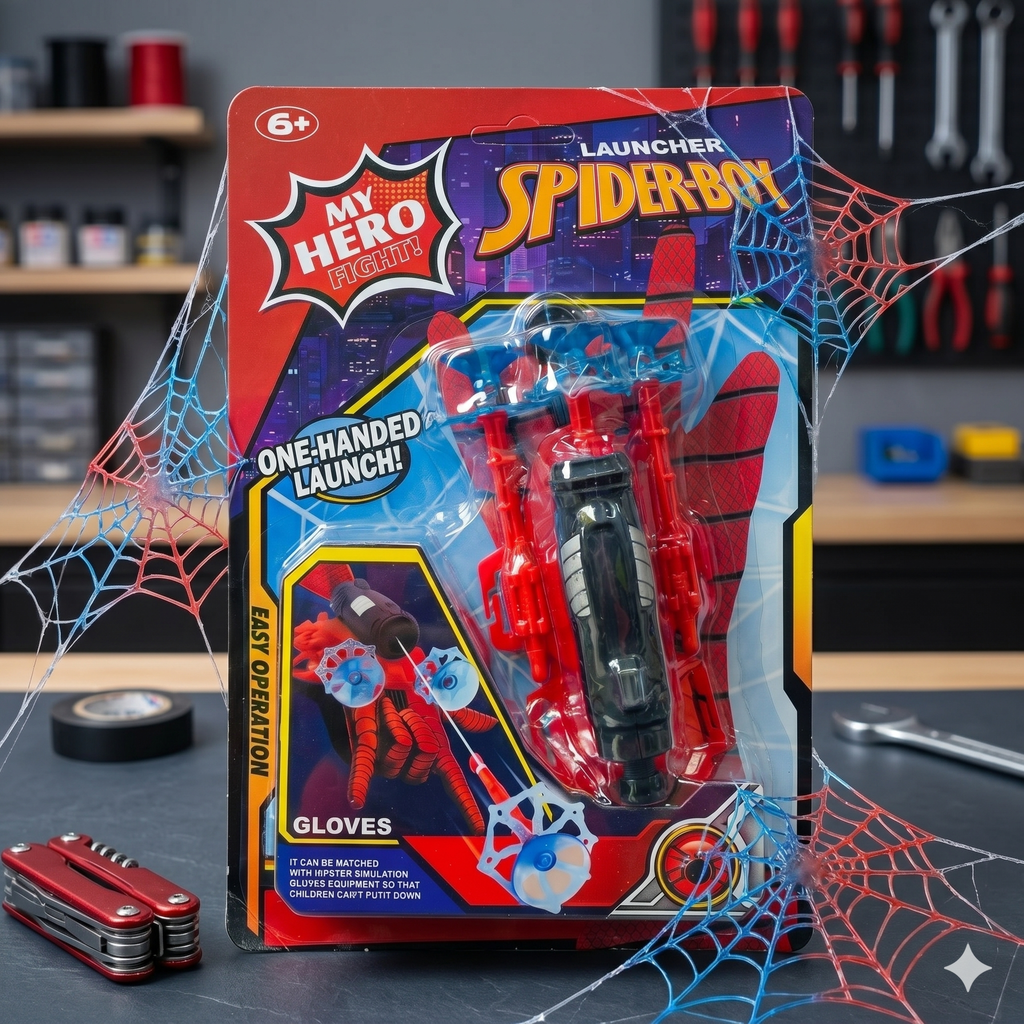 Launcher Spiderman My Hero Fight Gloves