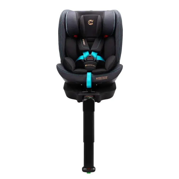 Crolla i-Size 360 Car Seat ECE R129 ISOFIX Support Leg 0-12 Years 360 Rotation Baby Car Seat Malaysia