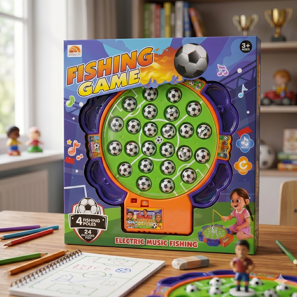 Fishing Game Soccer 4 Player