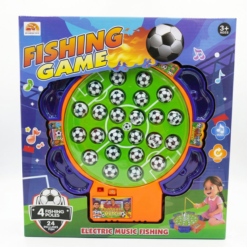 Fishing Game Soccer 4 Player