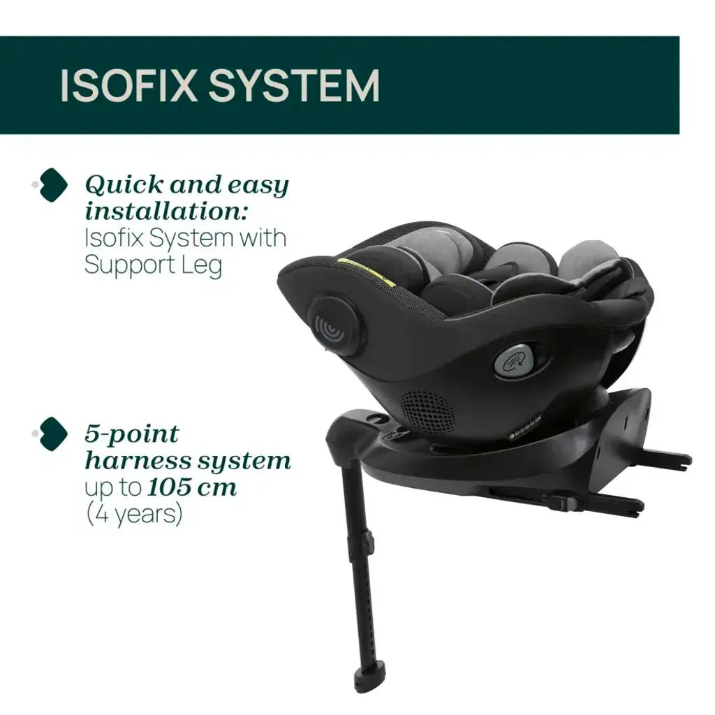 Chicco Seat105 ISOFIX R129 Baby Carseat 360