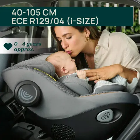 Chicco Seat105 ISOFIX R129 Baby Carseat 360