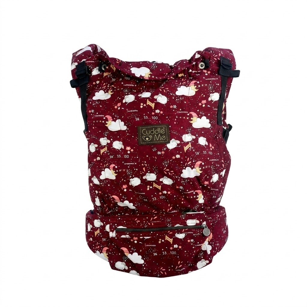 CuddleMe Ultimo Adjustable Baby Carrier Malaysia | Newborn to 25kg All-in-One Carrier