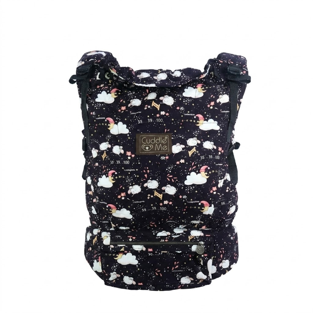 CuddleMe Ultimo Adjustable Baby Carrier Malaysia | Newborn to 25kg All-in-One Carrier