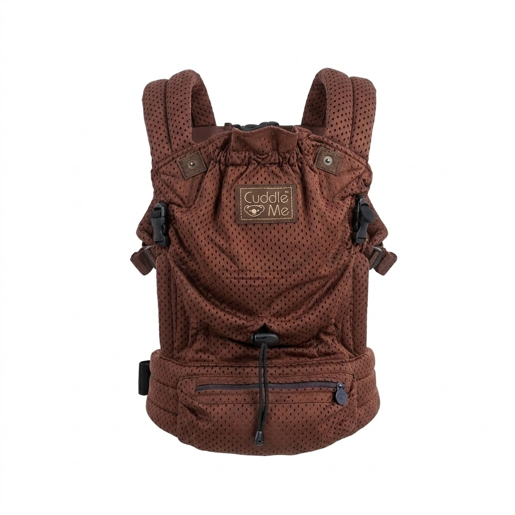 CuddleMe Levana Carrier Premium Baby Carrier Malaysia | Soft Structured Stretch Cotton Carrier