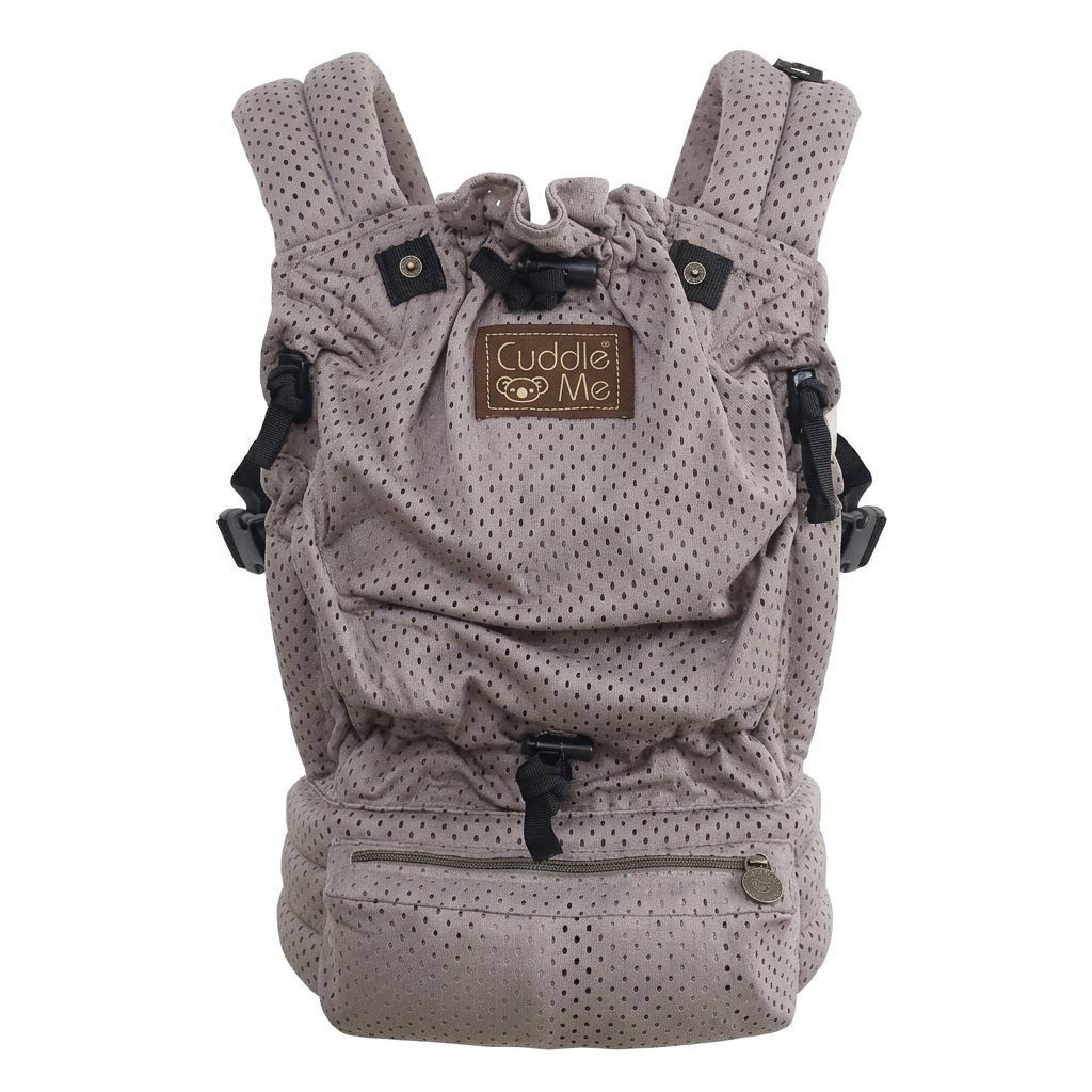 CuddleMe Levana Carrier Premium Baby Carrier Malaysia | Soft Structured Stretch Cotton Carrier