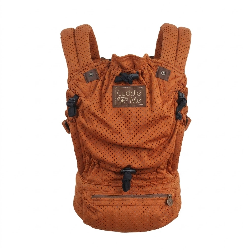 CuddleMe Levana Carrier Premium Baby Carrier Malaysia | Soft Structured Stretch Cotton Carrier