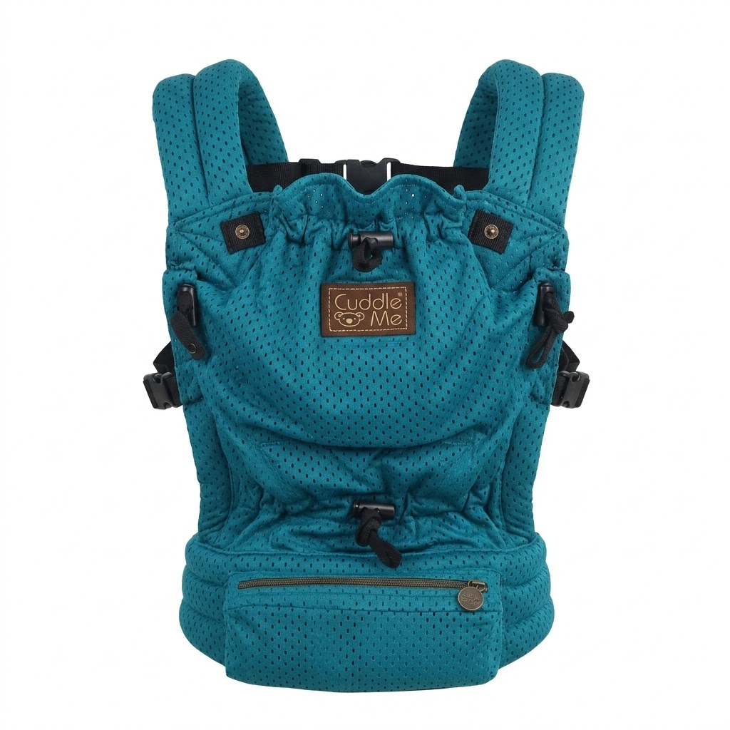 CuddleMe Levana Carrier Premium Baby Carrier Malaysia | Soft Structured Stretch Cotton Carrier