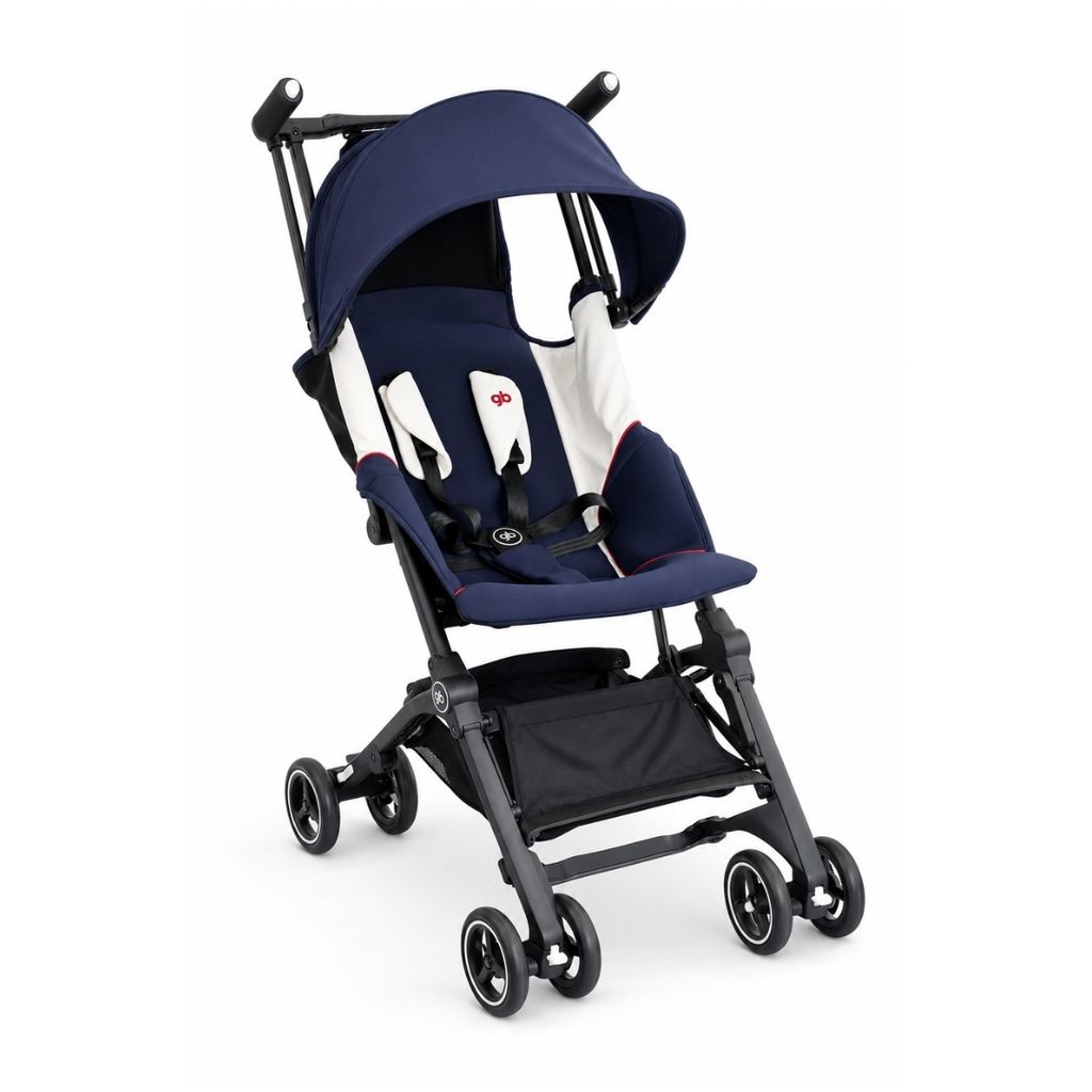 gb Pockit+ All-Terrain Lightweight Travel Stroller | Ultra Compact Cabin Size Baby Stroller