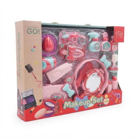 Mini Kitchen & Beauty "Get Ready to Go!" Toy Makeup Set