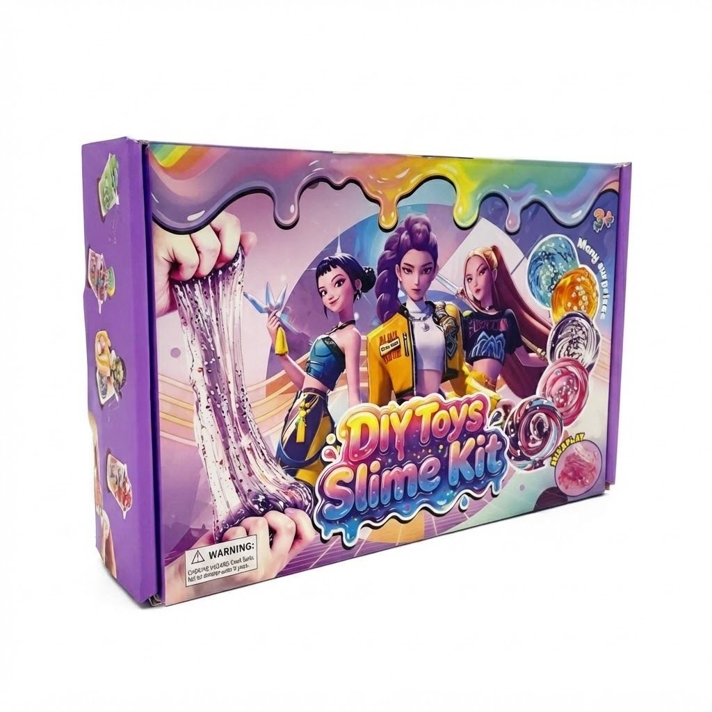 Kpop Demon Hntrx Glitz & Glam Custom Slime Creation Box