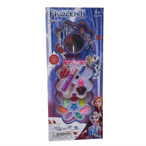 Frozen II Kids Makeup Kit Set & Vanity Toy Flower Case