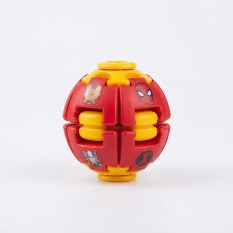Press Rotating Fidget Ball Sensory Stress Relief Toy
