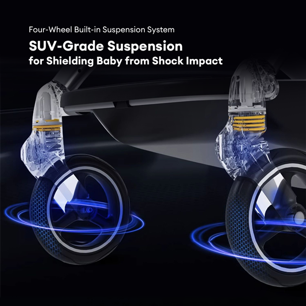 ORSA Omni 360° Baby Stroller | Lightweight Aluminium Frame | Compact Fold