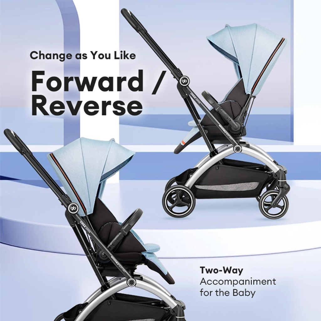 ORSA Omni 360° Baby Stroller | Lightweight Aluminium Frame | Compact Fold