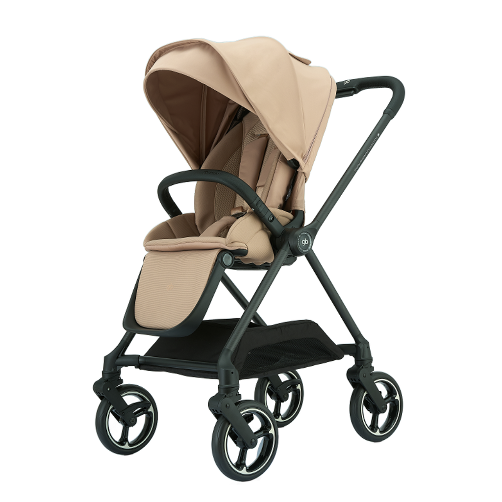 GB Swan Pro Stroller | Lightweight 360° Carbon Fiber 2-Way Stroller