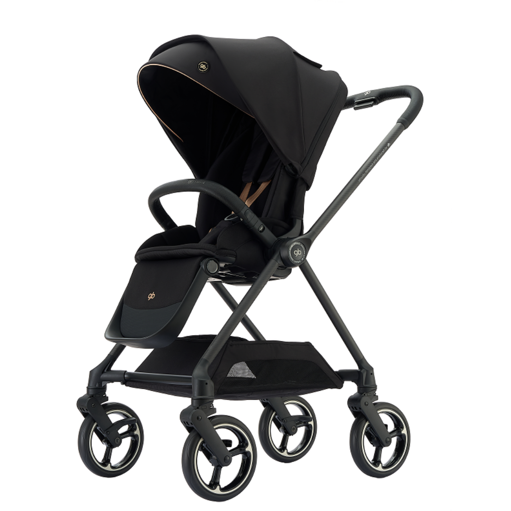 GB Swan Pro Stroller | Lightweight 360° Carbon Fiber 2-Way Stroller