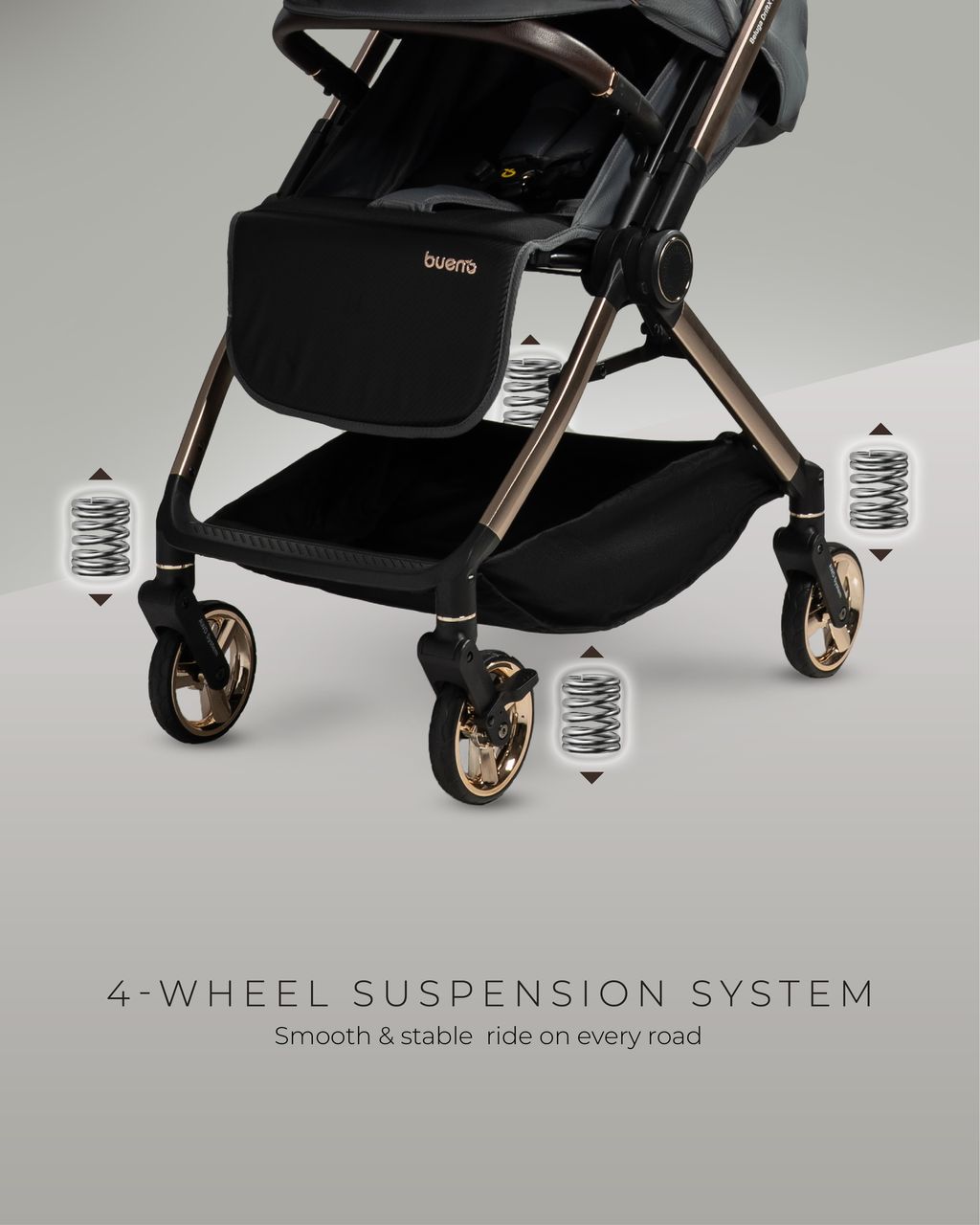 GB Bueno Beluga DriftX AWD | 2-Way Stroller