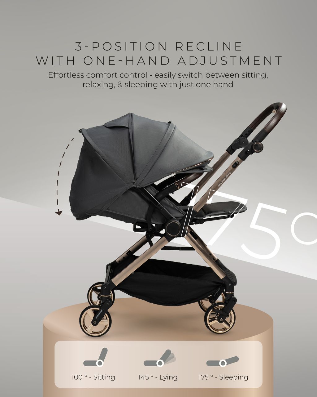 GB Bueno Beluga DriftX AWD | 2-Way Stroller