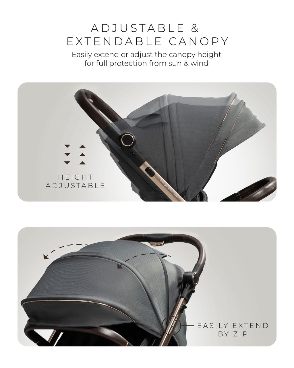 GB Bueno Beluga DriftX AWD | 2-Way Stroller