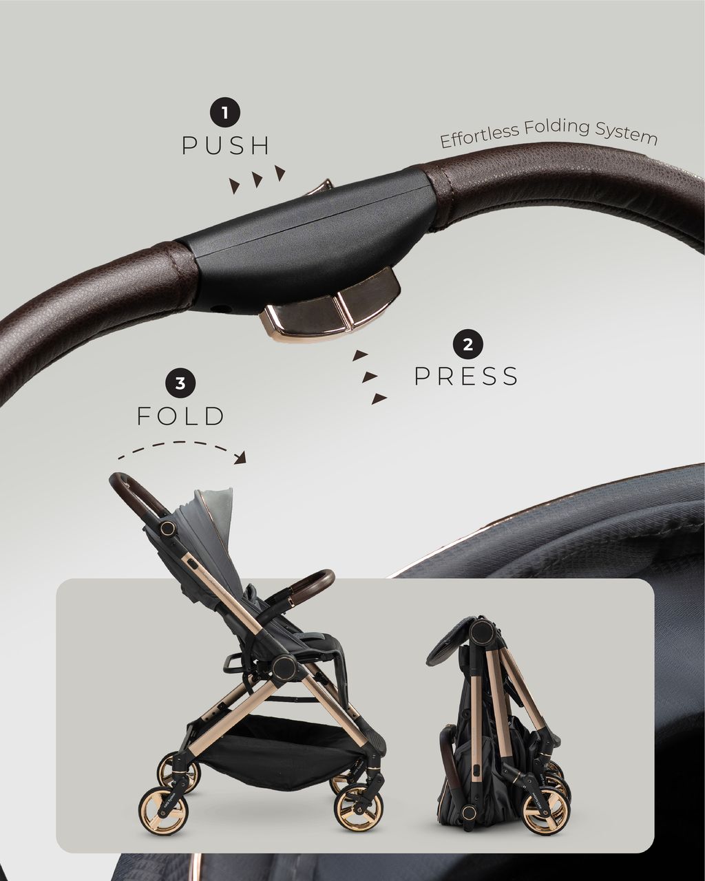 GB Bueno Beluga DriftX AWD | 2-Way Stroller