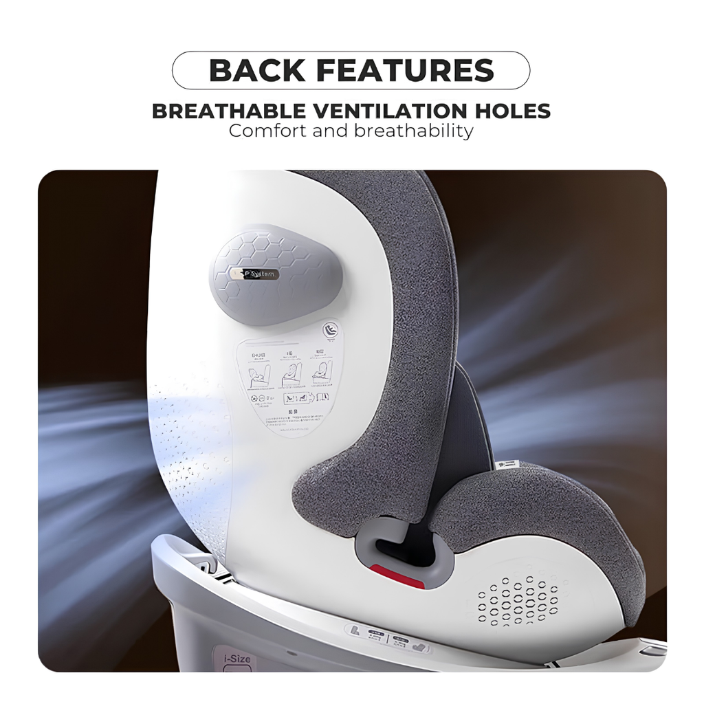 gb UNARI S 360° Rotating Car Seat | R129 i-Size | Newborn to 7 Years