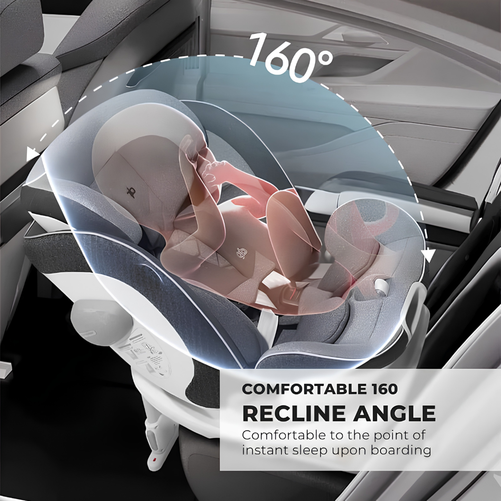 gb UNARI S 360° Rotating Car Seat | R129 i-Size | Newborn to 7 Years