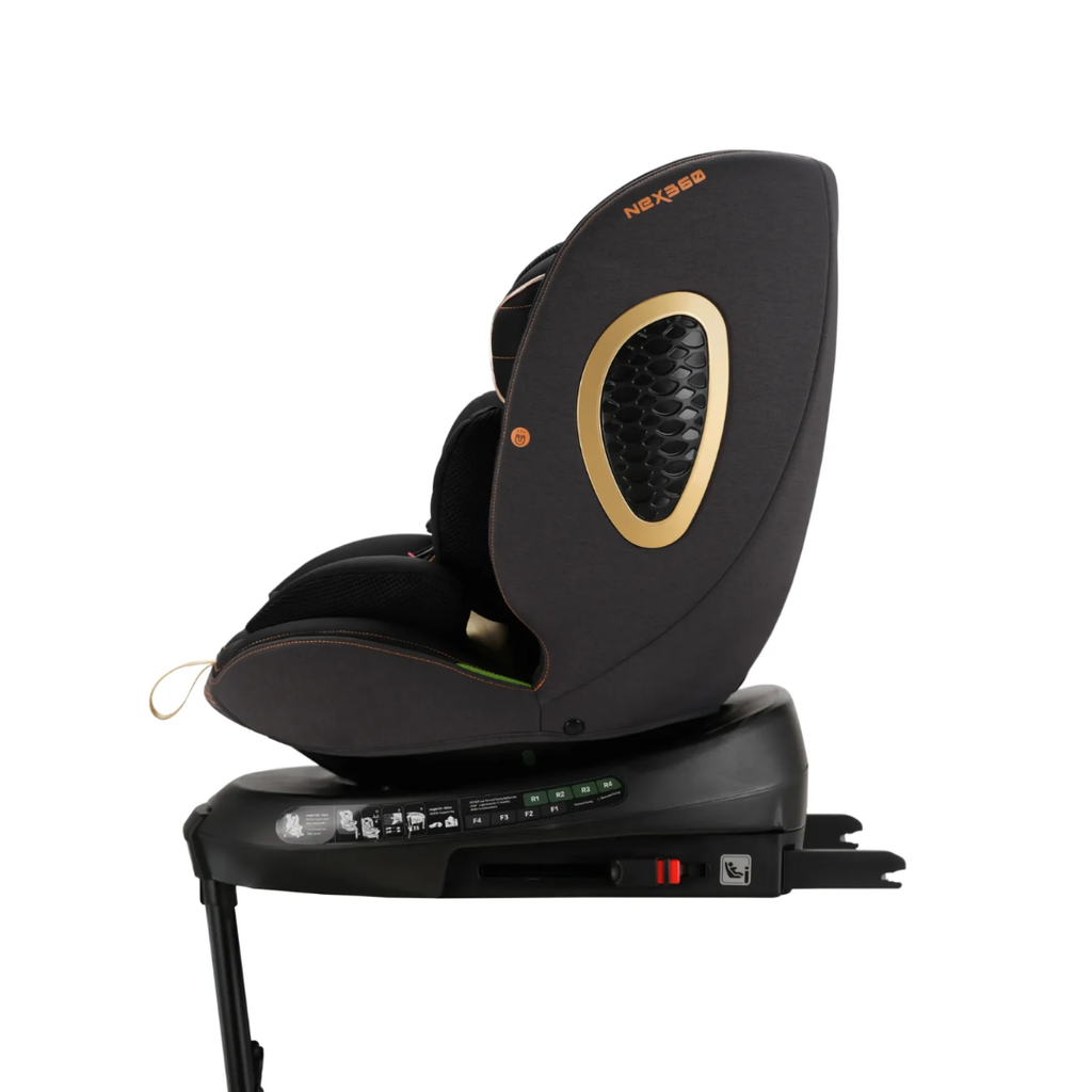 Crolla Nex360 Neo R129 ISOFIX 360° Premium Series Rotating Car Seat | Newborn–12 Years (40–150cm)