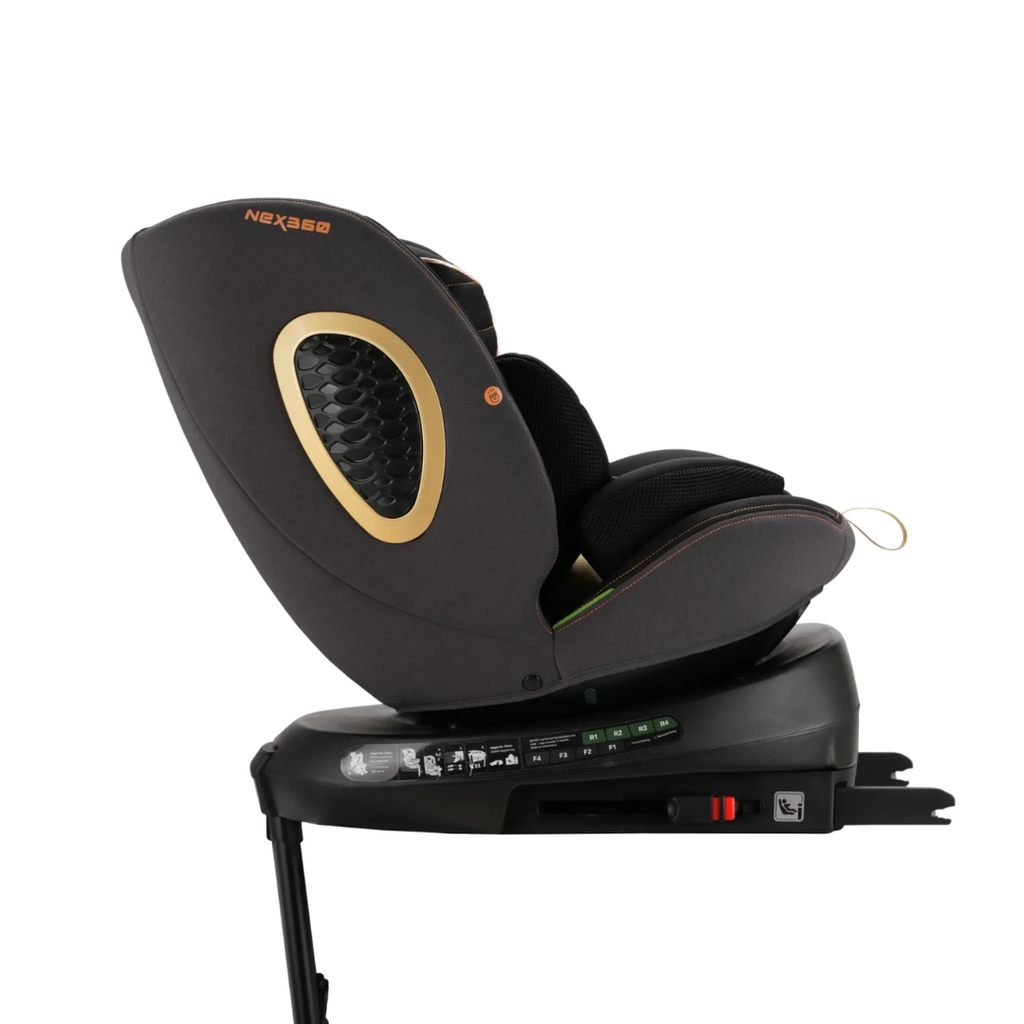 Crolla Nex360 Neo R129 ISOFIX 360° Premium Series Rotating Car Seat | Newborn–12 Years (40–150cm)