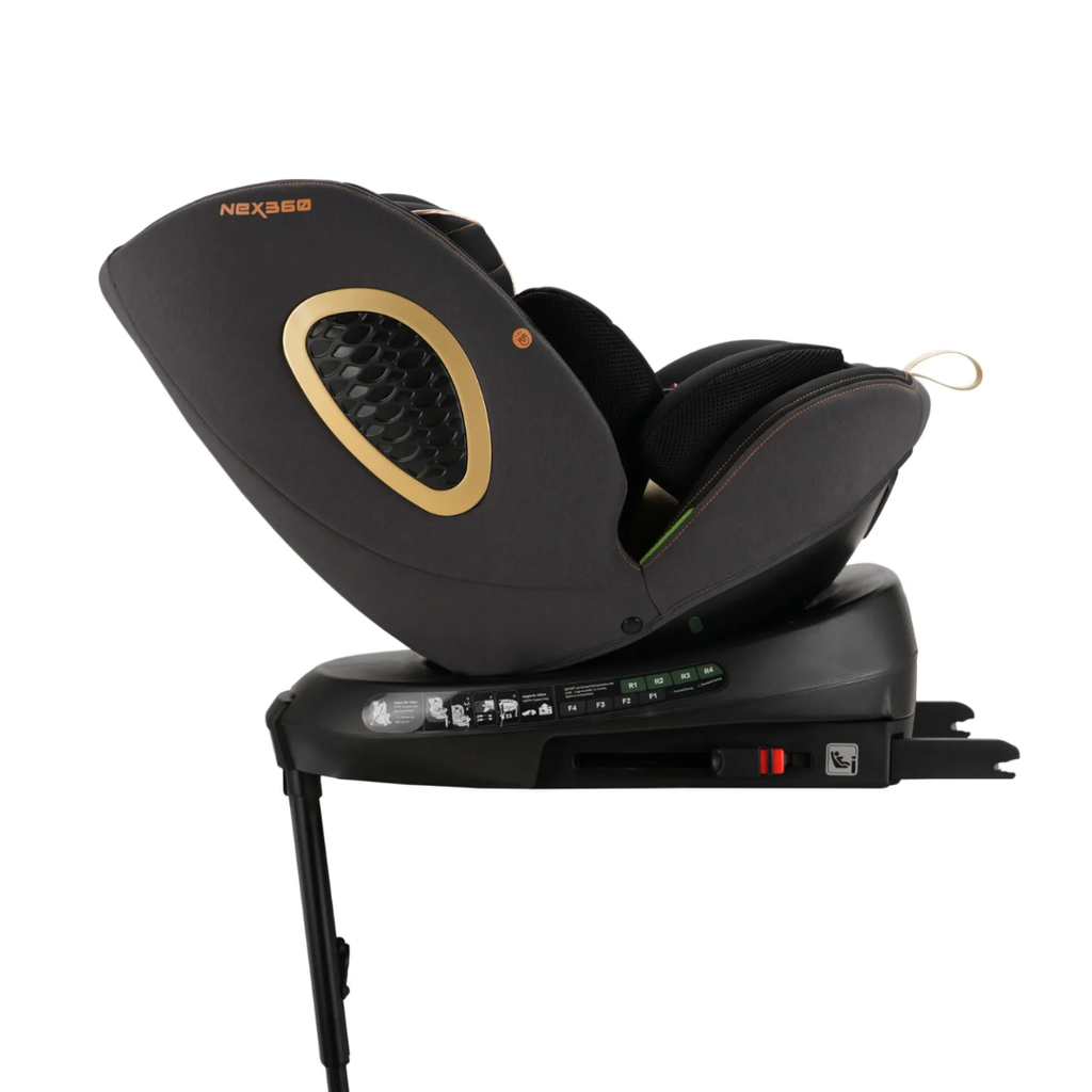Crolla Nex360 Neo R129 ISOFIX 360° Premium Series Rotating Car Seat | Newborn–12 Years (40–150cm)