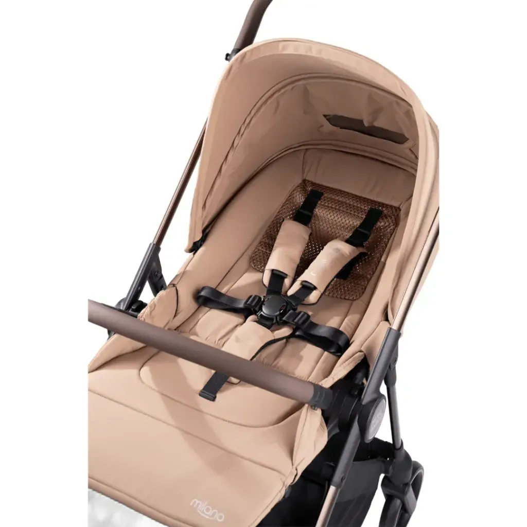 Bebé Amico Milano Auto Fold Stroller | Lightweight Baby Stroller Malaysia