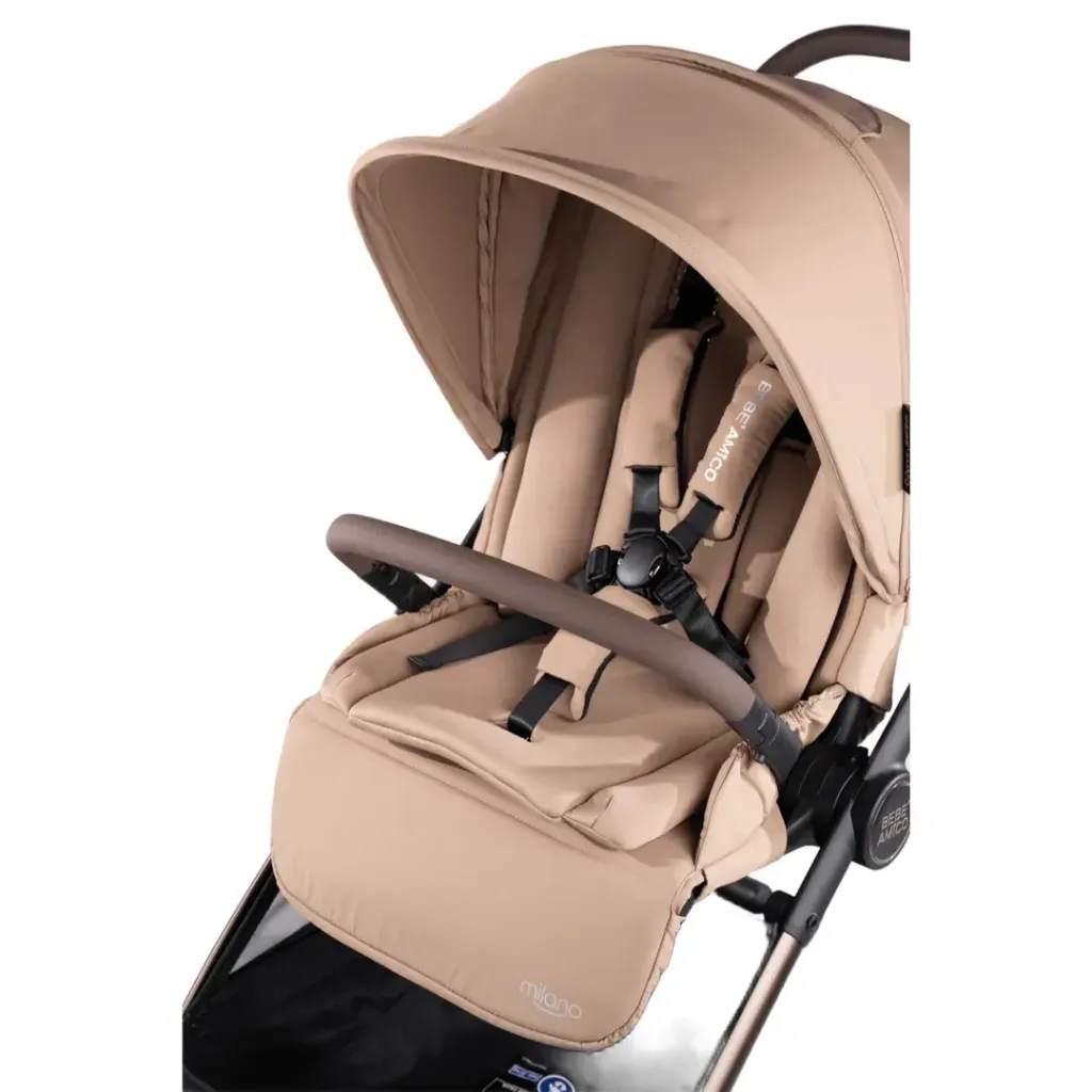 Bebé Amico Milano Auto Fold Stroller | Lightweight Baby Stroller Malaysia