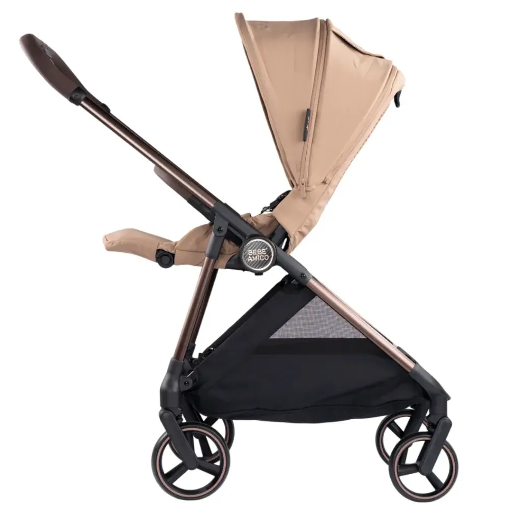 Bebé Amico Milano Auto Fold Stroller | Lightweight Baby Stroller Malaysia