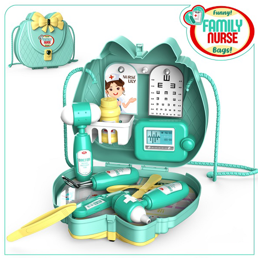TY3351 Family Nurse Shoulder Bags Green (b).png