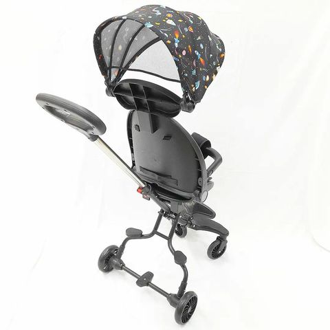 STR5022 Adjustable stroller, Foldable with soft seat & roof 250 - planet (2).jfif