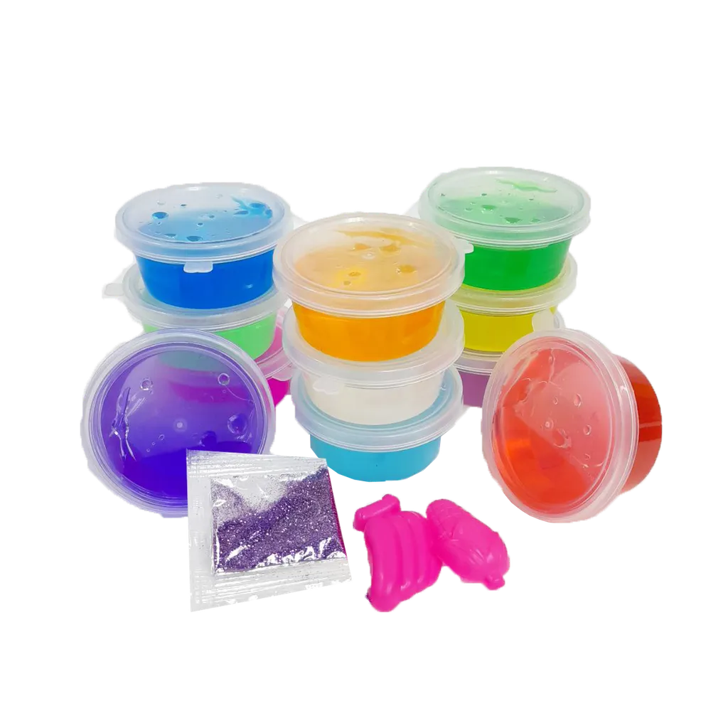 Magical Clay Crystal Slime Toys