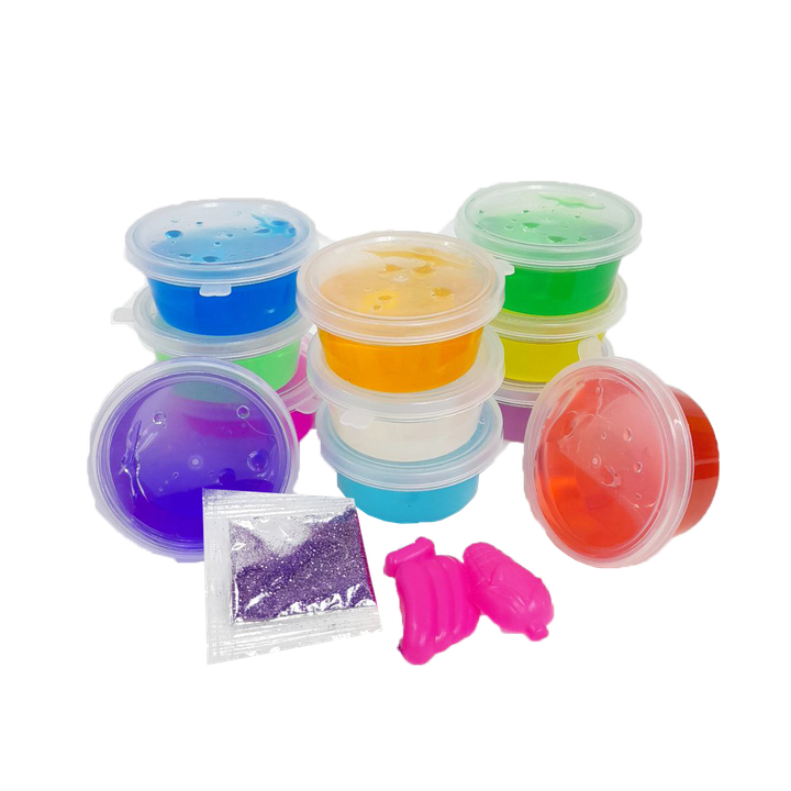 Magical Clay Crystal Slime Toys