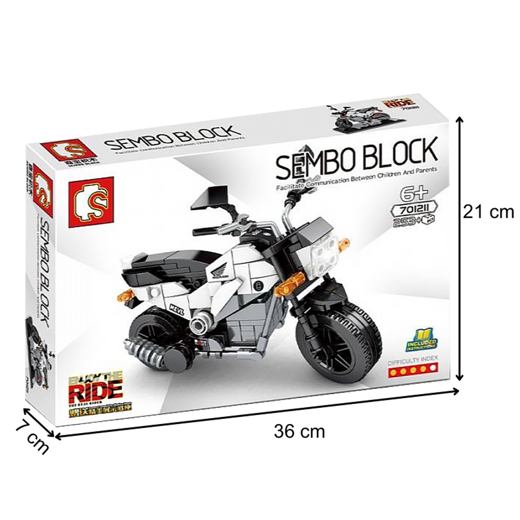 Sembo Block Enjoy The Ride : Brastone Technic(6+ Ages)