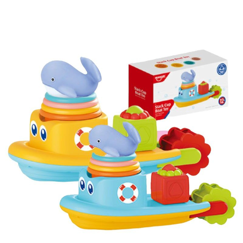 STACK CUP BOAT TOY